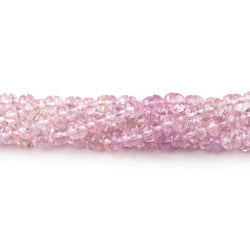 4mm Imperial Topaz Center Drilled Round Cabochons 18 inch 196 Beads AA (ONLINE ORDER ONLY)
