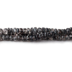 4mm Moss Amethyst Faceted Rondelle Beads 15.75 inch 160 pieces (ONLINE ORDER ONLY)