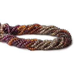4mm Multi-gemstone Plain Rondelle Beads 13.75 inch 150 pcs (ONLINE ORDER ONLY)