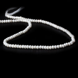 4mm Mystic White Quartz faceted rondelle beads 13 inch 122 pieces (ONLINE ORDER ONLY)