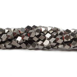 4mm Shiny Faceted Nugget Beads 8 inch 47 pieces (ONLINE ORDER ONLY)