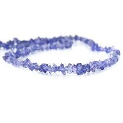 4mm Tanzanite Plain Nugget Chip Beads 14 inch 200 pieces (ONLINE ORDER ONLY)