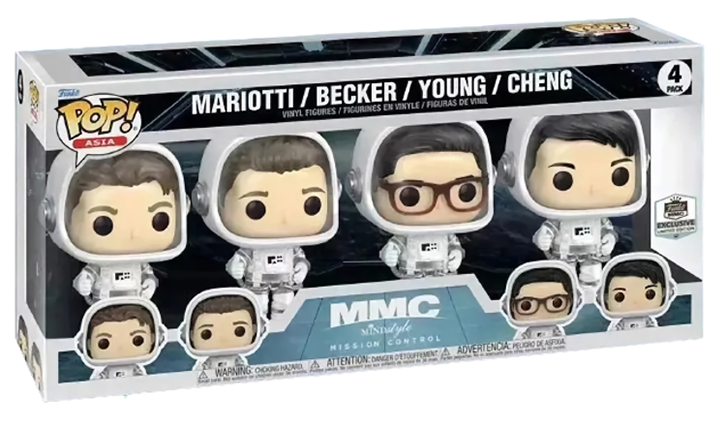 Mariotti/ Becker/ Young/ Cheng 4-Pack - Funko MMC Exclusive (Online Order Only)