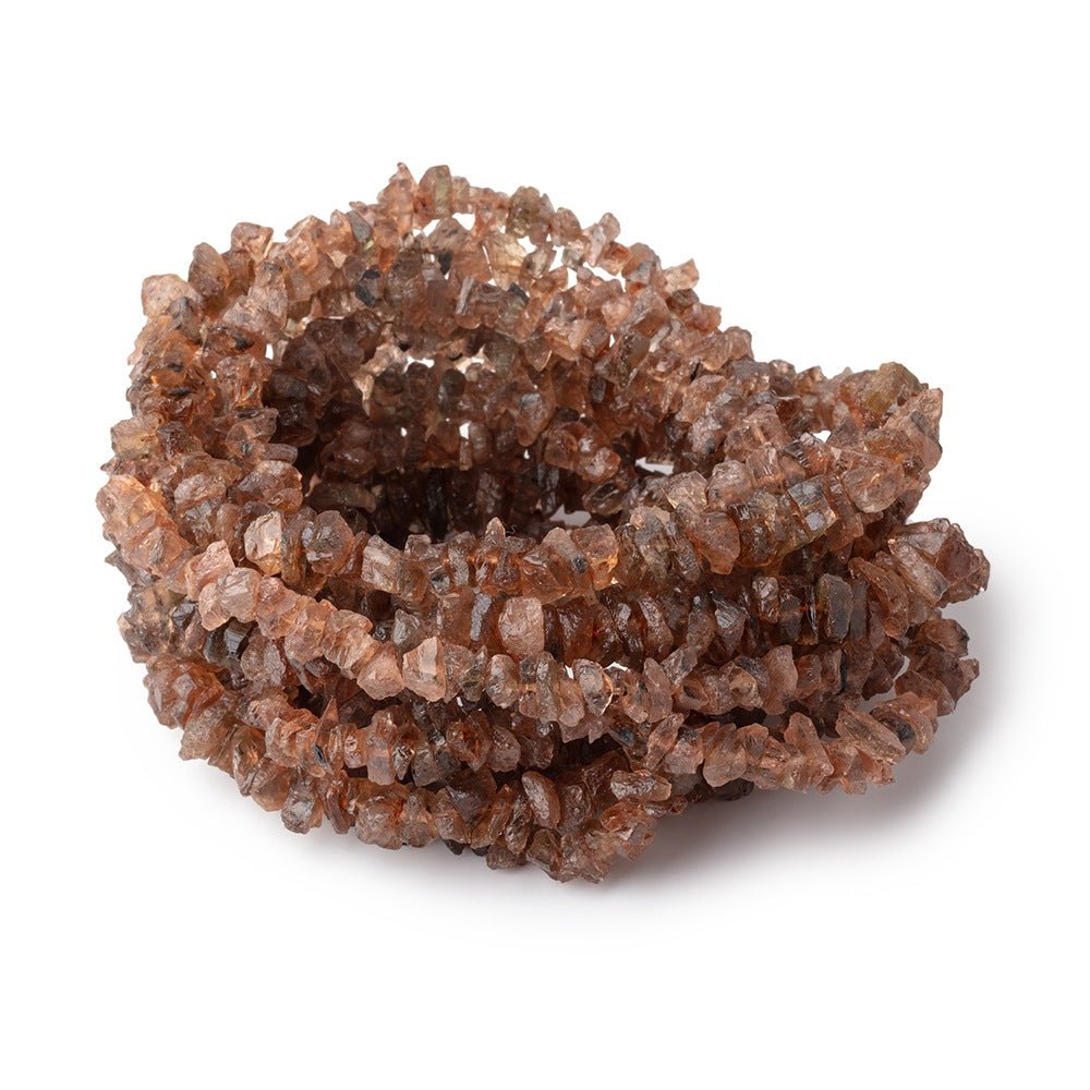 4x2-6x4mm Andalusite Raw Crystals 18 inch 164 Beads (ONLINE ORDER ONLY)
