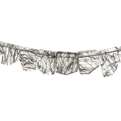 4x3-12x6mm Black Tourmalinated Quartz Top Drill Modified Rectangle 14 inch 76 pcs (ONLINE ORDER ONLY)