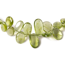 4x3-13.5x7mm Peridot Plain Freeshape Beads 16 inch 110 pieces (ONLINE ORDER ONLY)