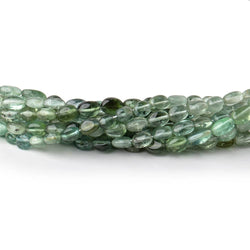 4x3-5x3.5mm Green Tourmaline Plain Oval Beads 16 inch 89 pieces AA (ONLINE ORDER ONLY)