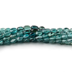 4x3-5x3.5mm Indicolite Tourmaline Plain Oval Beads 16 inch 90 pieces AA (ONLINE ORDER ONLY)