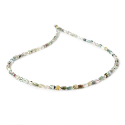 4x3-6x3.5mm Multi Color Tourmaline Plain Oval Beads 16 inch 74 pieces AA (ONLINE ORDER ONLY)