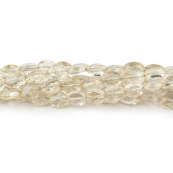 4x3-6x4mm Oregon Sunstone Faceted Oval Beads 8 inch 35 pieces (ONLINE ORDER ONLY)