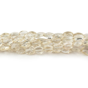 4x3-6x4mm Oregon Sunstone Faceted Oval Beads 8 inch 35 pieces (ONLINE ORDER ONLY)