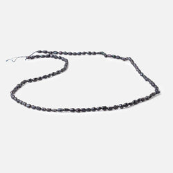 4x3mm Black Baroque Freshwater Pearl beads 15.5 inch 100 pieces (ONLINE ORDER ONLY)