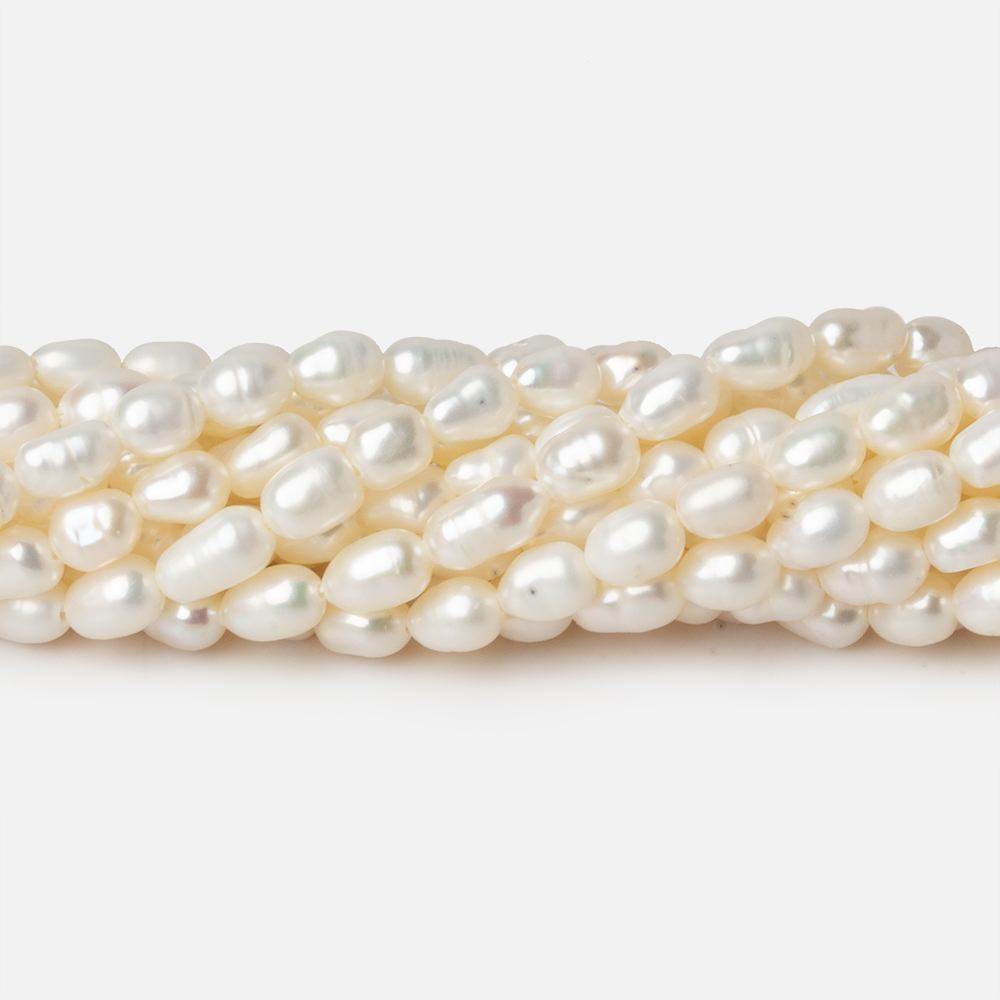 3x2mm Cream White Petite Baroque Freshwater Pearl 14.5 inch 127 pieces AA (ONLINE ORDER ONLY)
