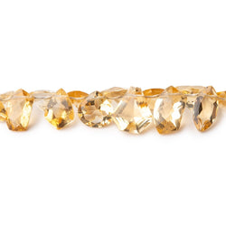 4x4-11x6mm Citrine Faceted Mixed Shaped Beads 3.5 inch 26 pieces AAA (ONLINE ORDER ONLY)