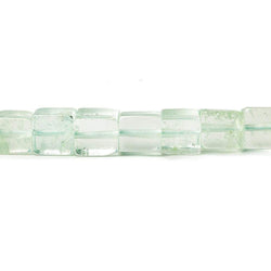 4x4mm Aquamarine Plain Cubes 16 inch 88 beads A (ONLINE ORDER ONLY)