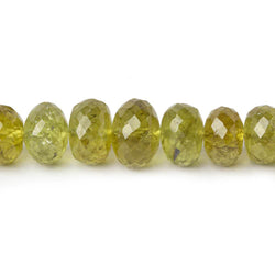 5-10mm Grossular Garnet faceted rondelles 18 inch 104 pieces AA (ONLINE ORDER ONLY)