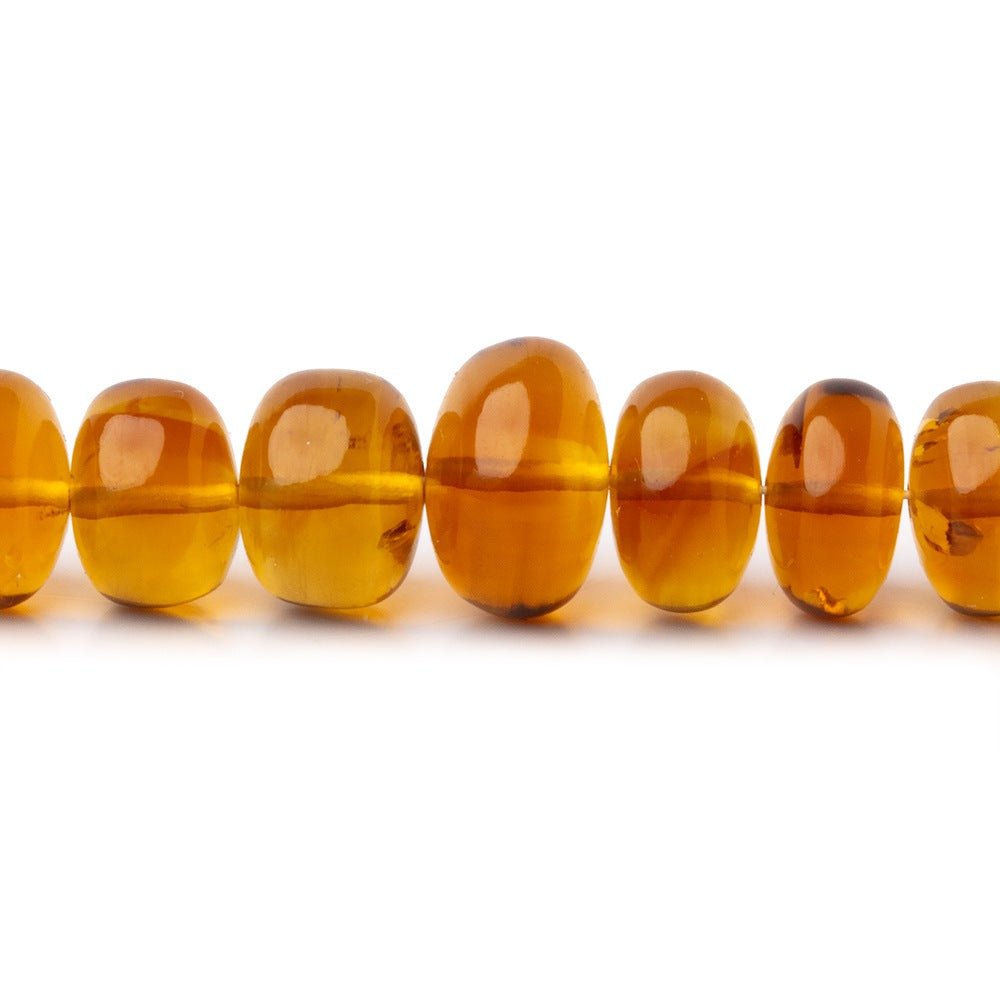 5-7mm Madeira Citrine Plain Rondelle Beads 18 inch 115 pieces AAA (ONLINE ORDER ONLY)