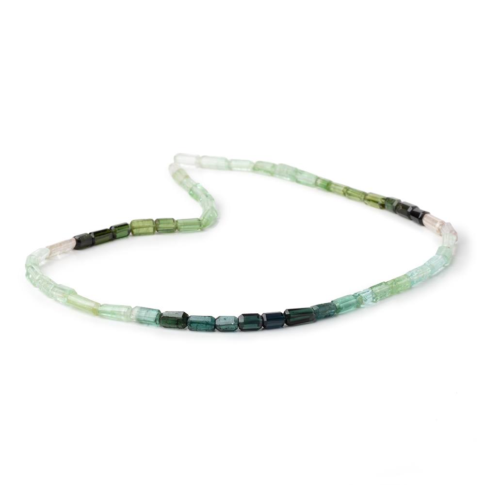 5-10mm Multi Color Tourmaline Natural Crystal Beads 15 inch 51 pieces (ONLINE ORDER ONLY)