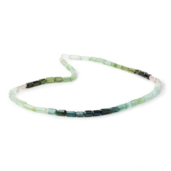5-10mm Multi Color Tourmaline Natural Crystal Beads 15 inch 51 pieces (ONLINE ORDER ONLY)
