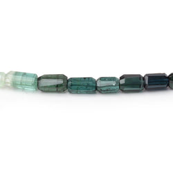 5-10mm Multi Color Tourmaline Natural Crystal Beads 15 inch 51 pieces (ONLINE ORDER ONLY)