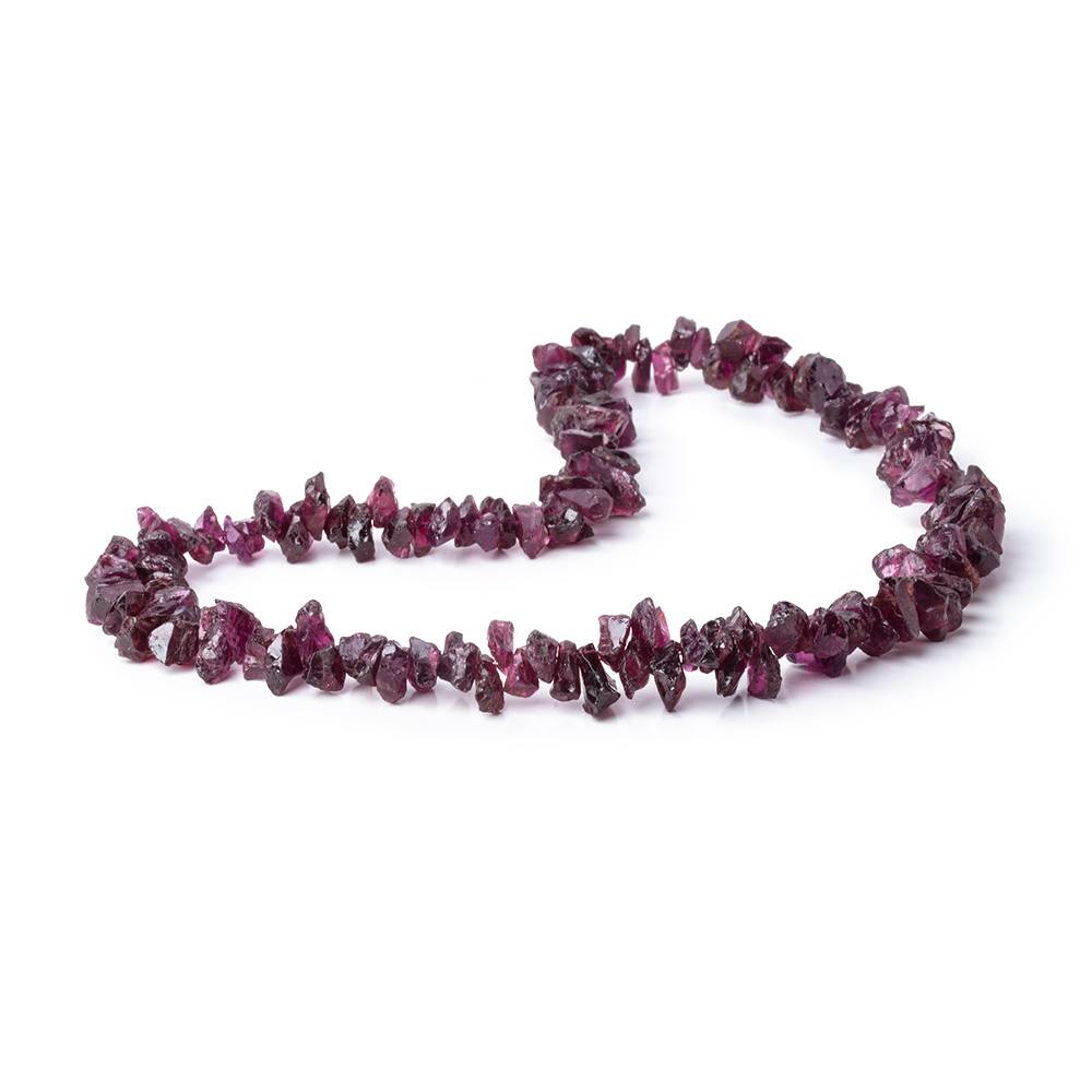 5-10mm Rhodolite Garnet Beads Natural Crystal 15 inch 137 pieces (ONLINE ORDER ONLY)