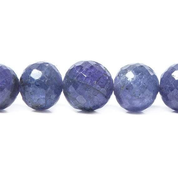 5-10mm Tanzanite faceted round Beads 16 inch 68 pieces (ONLINE ORDER ONLY)
