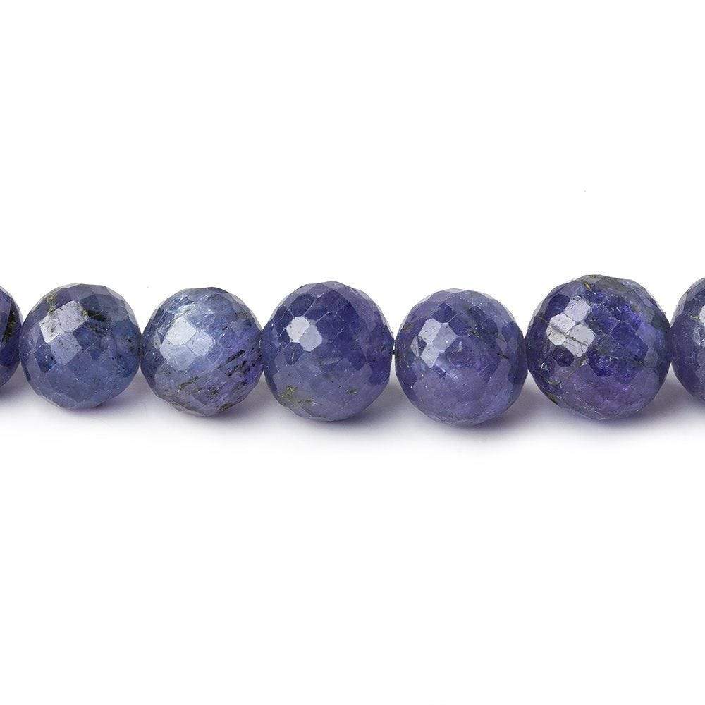 5-10mm Tanzanite faceted round Beads 16 inch 68 pieces (ONLINE ORDER ONLY)