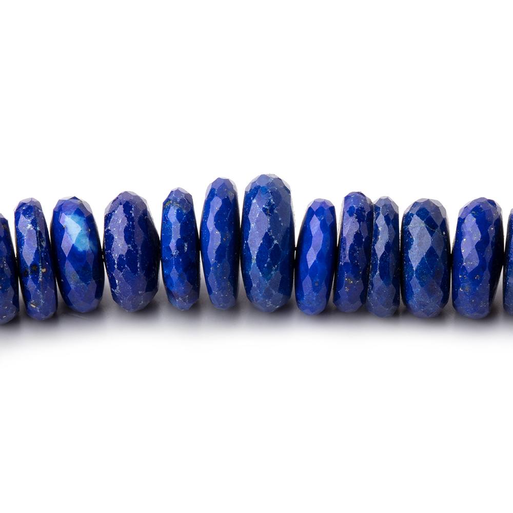 5-11mm Lapis Lazuli Faceted heshi beads 19 inch 158 pieces (ONLINE ORDER ONLY)
