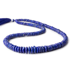 5-11mm Lapis Lazuli Faceted heshi beads 19 inch 158 pieces (ONLINE ORDER ONLY)