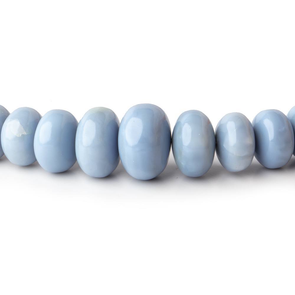 5-13mm Owyhee Denim Blue Opal Plain Rondelle Beads 18 inch 88 pieces (ONLINE ORDER ONLY)