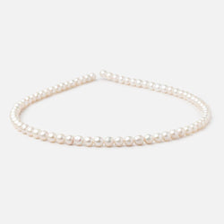 5-5.5mm Creamy White Petite Baroque Freshwater Pearls 15 inch 70 Beads (ONLINE ORDER ONLY)