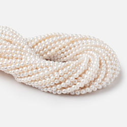 5-5.5mm Creamy White Petite Baroque Freshwater Pearls 15 inch 70 Beads (ONLINE ORDER ONLY)