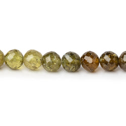 5-5.5mm Grossular Garnet Faceted Round Beads 8 inch 40 pieces (ONLINE ORDER ONLY)