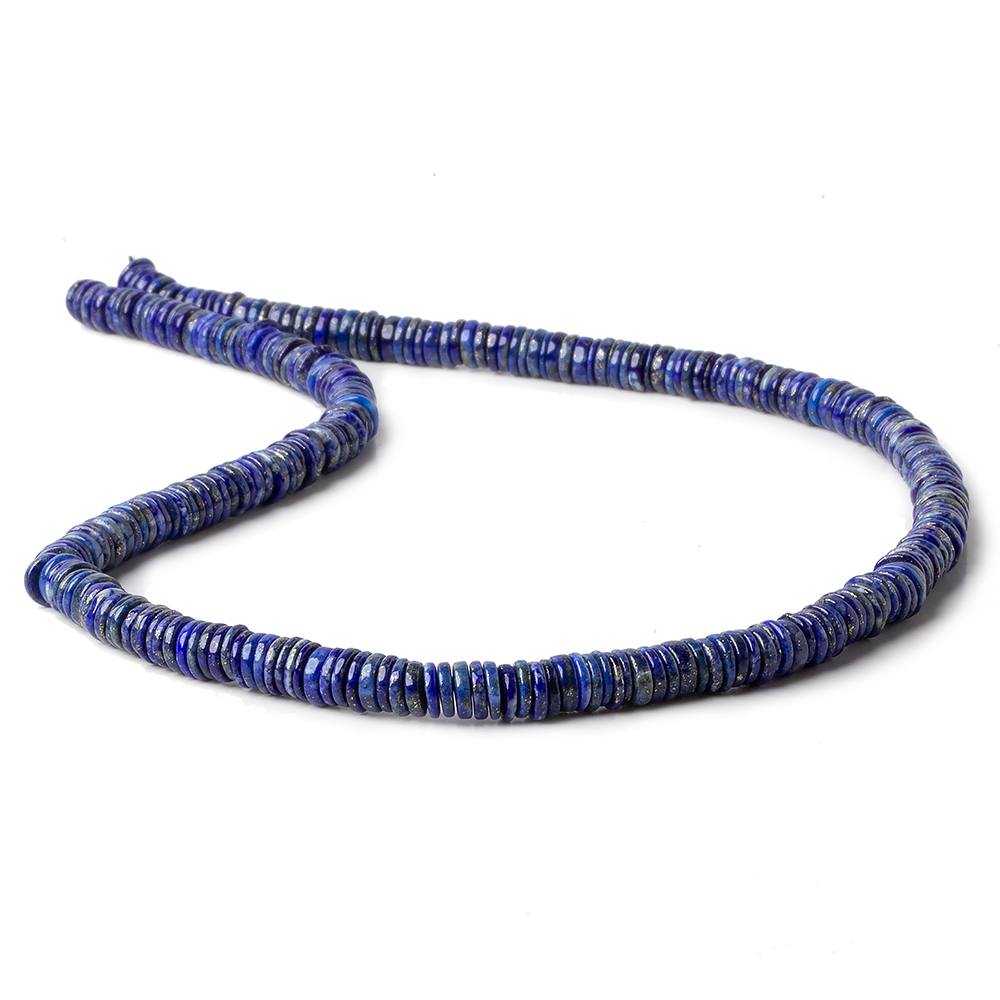 5-5.5mm Lapis Lazuli plain heshi beads 15 inch 285 pieces (ONLINE ORDER ONLY)
