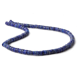 5-5.5mm Lapis Lazuli plain heshi beads 15 inch 285 pieces (ONLINE ORDER ONLY)