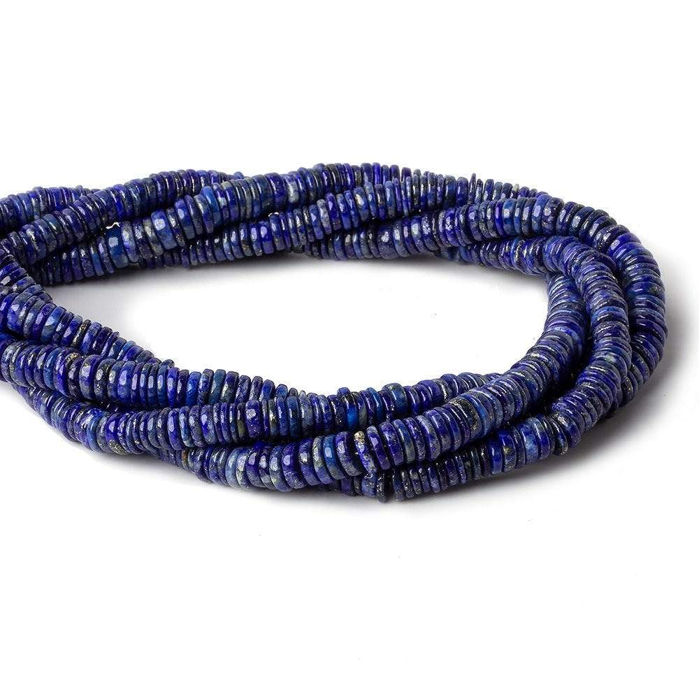 5-5.5mm Lapis Lazuli plain heshi beads 15 inch 285 pieces (ONLINE ORDER ONLY)