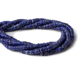 5-5.5mm Lapis Lazuli plain heshi beads 15 inch 285 pieces (ONLINE ORDER ONLY)