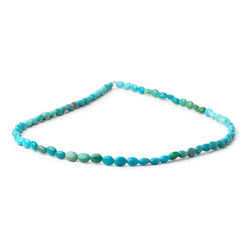 5-6.5mm Sleeping Beauty Turquoise Plain Ovals 15.5 inch 65 Beads (ONLINE ORDER ONLY)