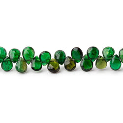 5-6mm Chrome Tourmaline Faceted Pear Beads 8 inch 80 pieces AA (ONLINE ORDER ONLY)