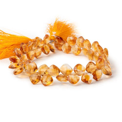 5-6mm Madeira Citrine Top Drill Faceted Pillow 7.5 inch 50 Beads (ONLINE ORDER ONLY)
