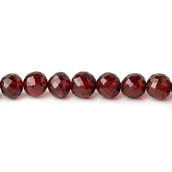 5-6mm Pyrope Garnet faceted rounds 15.75 inches 75 beads AAA (ONLINE ORDER ONLY)