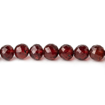 5-6mm Pyrope Garnet faceted rounds 15.75 inches 75 beads AAA (ONLINE ORDER ONLY)