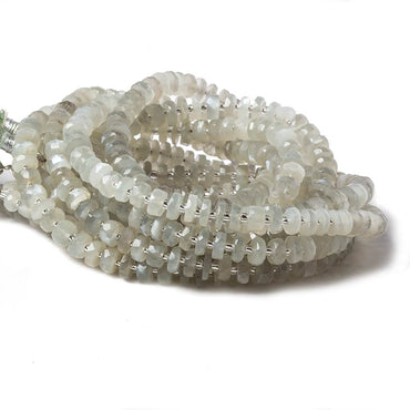 5-6mm Sage Moonstone faceted heshi beads 16 inch 90 pieces (ONLINE ORDER ONLY)