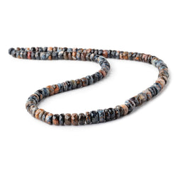 5-7.5mm Pietersite Faceted Rondelle Beads 17 inch 120 pieces (ONLINE ORDER ONLY)