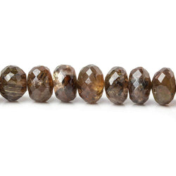5-7mm Andalusite Faceted Rondelle Beads 16 inch 92 pieces (ONLINE ORDER ONLY)
