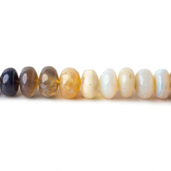 5-7mm Australian Opal Plain Rondelle Beads 18 inch 130 pieces AA (ONLINE ORDER ONLY)