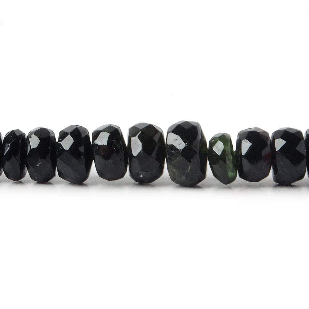 5-7mm Chrome Tourmaline Faceted Rondelle 14 inch 122 pieces (ONLINE ORDER ONLY)