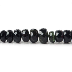 5-7mm Chrome Tourmaline Faceted Rondelle 14 inch 122 pieces (ONLINE ORDER ONLY)