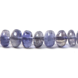5-7mm Iolite Plain Rondelle Beads 16 inch 105 pieces (ONLINE ORDER ONLY)