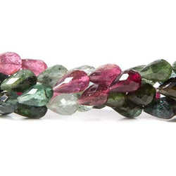 5-7mm Multi Color Tourmaline Beads Straight Drilled Tear Drop 50 pcs (ONLINE ORDER ONLY)